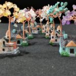 Seven Chakra Authentic Stones Baby Tree House with Copper Wire 25 pcs of Chips (Amethyst Citrine Clear Quartz  Fluorite Garnet Green Aventurine Lapis Lazule Red Carnelian Rose Quartz  Turquoise) - Image 8