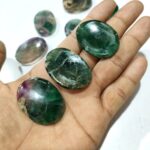 Multi and Green Fluorite Natural Stone Worry Stones - Image 4