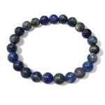 Lapis Lazule Stone Star Quality Plane Beads Stretchable Bracelets Certified 4mm 6mm 8mm 10mm sizes for Men Women Unisex for Bulk Quantity Business Natural and Authentic Stones - Image 4