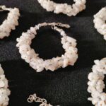 White Moonstone Anklet Braided Adjustable Size Bracelets Certified for Men Women Unisex for Bulk Quantity Business Natural and Authentic Stones - Image 3