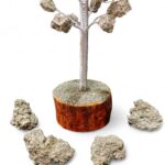 Sparkle Pyrite Clusters Tree 21 pcs of Stones Money Attraction Show Piece for Office Home Decor Furniture Money Magnet - Image 2