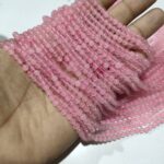 Natural Rose Quartz Stone 4mm 6mm 8mm 10mm Plane Beads Strings Lines Wholesale Bulk Supply Direct From Factory - Image 2