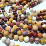 Natural Mookite Jasper Stone Star Quality 8mm 10mm Plane Beads Strings Positive Energy Stones Factory Price - Image 2