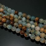 Natural Blue Calcite Stone Star Quality 8mm Plane Beads Strings Wholesale Supply Factory Price - Image 3