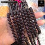 Natural Garnet Stone Star Quality 8mm 10mm Plane Beads Strings Lines Wholesale Bulk Supply Factory Price