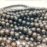 Natural Hematite Stone Star Quality 4mm 6mm 8mm 10mm 12mm Plane Beads Strings Wholesale Supply - Image 2