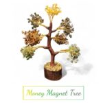 Natural Stones Money Magnet Tree With All Sizes Chips Count 300-500-1000