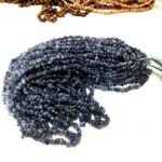 Natural Stones Anklet Strings Amethyst, Black Tourmaline, Rhodonite, Citrine Quartz, Tiger Eye, Sunstone, Iolite, Howlite - Image 7