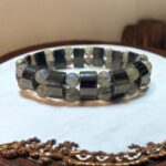 Double Layer Stretchy Bracelets Hematite With Different Natural Stones Amethyst Labradorite Tiger Eye Obsidian - Image 2