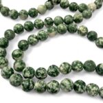 Natural Tree Agate Stone Star Quality 8mm 10mm Plane Beads Strings Energy Healing Crystals