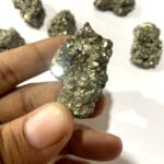 Natural Sparkle Pyrite Cube Clusters Money Attraction Stone From Peru Small and Big Sizes at Wholesale Prices - Image 3