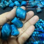 Authentic Tumbled Stones Collection For Wholesale Orange Selenite, Apatite, Smoky Quartz, White Selenite Mookite Jasper White Rainbow Moonstone - Image 2