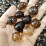Authentic Tumbled Stones Collection For Wholesale Smokey Quartz stone From Brazil - Image 2