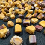 Authentic Tumbled Stones Collection For Wholesale Orange Selenite, Apatite, Smoky Quartz, White Selenite Mookite Jasper White Rainbow Moonstone - Image 5
