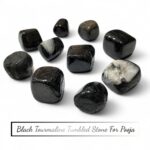 Authentic Tumbled Stones Collection For Wholesale Black Tourmaline Pooja Stone Occation Pyrite Money Magnet Stone Blue Lace Agate
