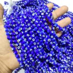 Evil Eye Glass 8mm and 10mm Plane Beads Strings Lines Wholesale Bulk Supply Direct From Factory - Image 2