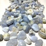 Authentic Tumbled Stones Collection For Wholesale Blue Lace Agate - Image 2