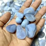 Authentic Tumbled Stones Collection For Wholesale Blue Lace Agate - Image 3