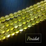Peridot 8mm Plane Beads Strings Lines Wholesale Bulk Supply Direct From Factory