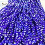 Evil Eye Glass 8mm and 10mm Plane Beads Strings Lines Wholesale Bulk Supply Direct From Factory