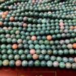 Natural Blood Stone 8mm 10mm Plane Beads Strings Lines Wholesale Bulk Supply Factory Price