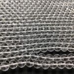 Transparent Clear Glass 6mm 8mm 10mm Plane Beads Strings Lines Wholesale Bulk Supply Factory Price