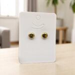 DIY Trending Heart Shape Stylish High End Earrings Studs for Women Girls All Occasions Daily Wear - Image 4