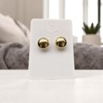DIY Trending Heart Shape Stylish High End Earrings Studs for Women Girls All Occasions Daily Wear