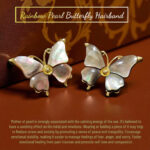 Beautiful Dark Mother Of Pearl Butterfly Hairband for Women and Girls