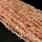 Natural Stones Anklet Strings Blue Flash White Moonstone Rose Quartz Green Jade - Image 2