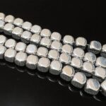 Natural Hematite Square Cube Shape 8mm Strings Wholesale Bulk Supply Direct From Factory