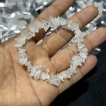 Adjustable Size Certified Anklet Bracelets for Men Women Unisex White Moonstone, Rose Quartz Stone, Clear Quartz, Green Jade, Apatite - Image 4