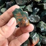 Pack of 2 Kg Natural Rough Stones Raw Crystals Blood Stone - Image 2