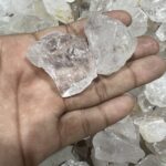 Pack of 2 Kg Natural Rough Stones Raw Crystals Clear Quartz - Image 2