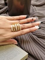 Pack of 2 Box DIY Stylish Press on nails mix design & color buy 1 get 1 free - Image 4