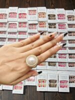 Pack of 2 Box DIY Stylish Press on nails mix design & color buy 1 get 1 free