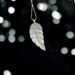 Authentic Mother of Pearl Carving Leaf Pendants - Image 4