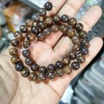 Natural Bronzite Stone 8mm Plane Beads Strings Wholesale