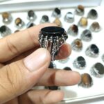 Sulemani Hakik Natural Stones Multiple Design Finger Rings Adjustable - Image 3