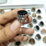 Sulemani Hakik Natural Stones Multiple Design Finger Rings Adjustable - Image 10