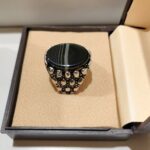Sulemani Hakik Natural Stones Multiple Design Finger Rings Adjustable - Image 6