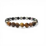 Triple Protection Hexagonal Stones 8mm Beads Bracelets - Image 4