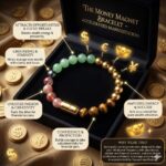 10mm Beads Money Magnet Bracelets with Magnetic Bonds Adjustable Elastic