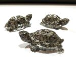 Peru Pyrite Stone Orgone Turtle Polished Surface