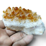 Natural Citrine Quartz From Brazil Clusters Rock