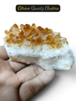Natural Citrine Quartz From Brazil Clusters Rock