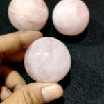 Rose Quartz 50-60 mm Spheres