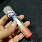 Seven Chakra Bonded Faceted Massage Wands - Image 3