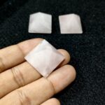 Rose Quartz 28-30 mm Small Pyramid - Image 2