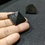 Black Tourmaline 28-30 mm Small Pyramid - Image 2